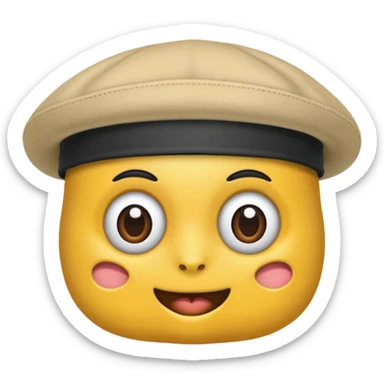 gorro panadero sticker