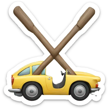 cars prohibited sticker