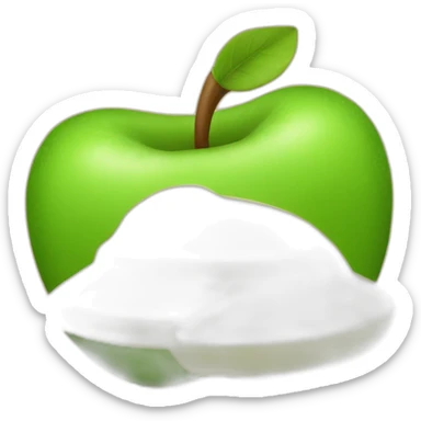 Applesauce sticker