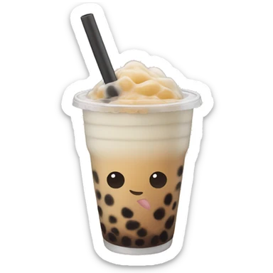 Boba tea emoji sticker