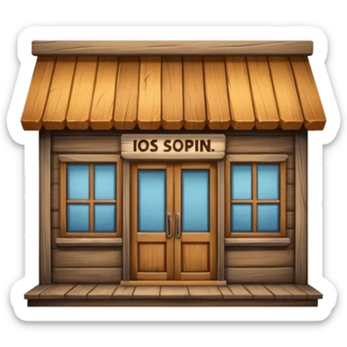 puesto de ventas sticker