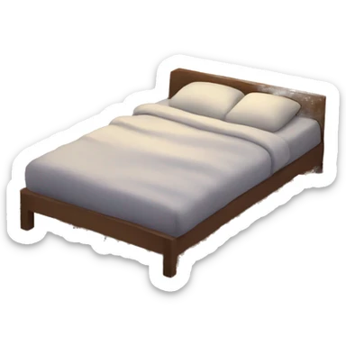 Cozy bed sticker