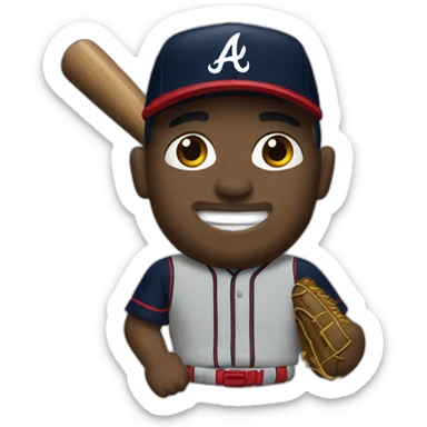atlanta braves sticker