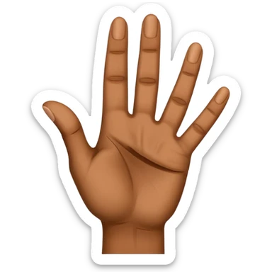 Fait le signe de tupac shakur sticker