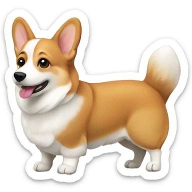 Welsh corgi  sticker