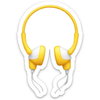 earphones sticker