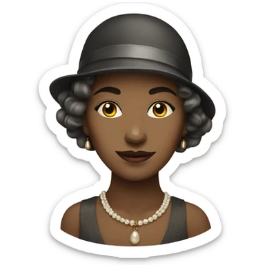 Woman out of the 20s  sticker