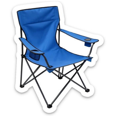 camping chair  sticker