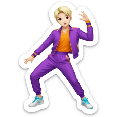 K-pop dance sticker
