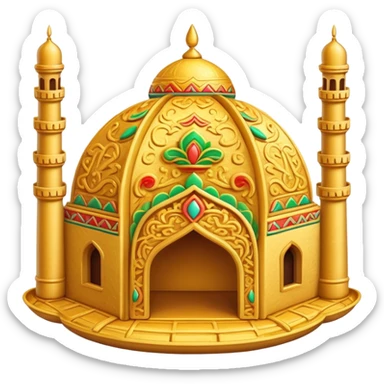 Taco Taj Mahal sticker