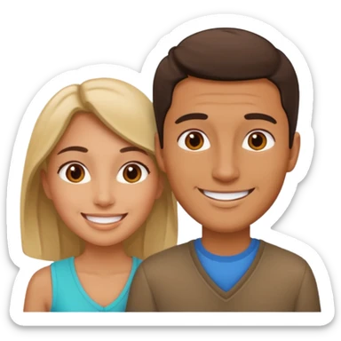 Man Woman Butt sticker