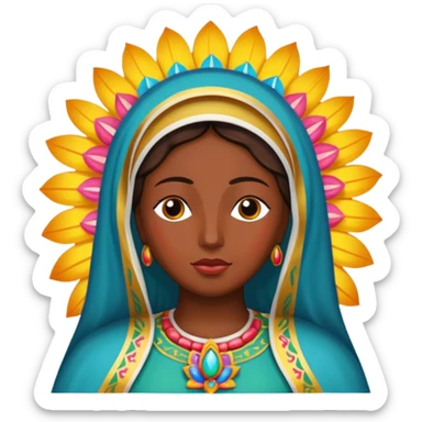 VIRGEN DE GUADALUPE sticker
