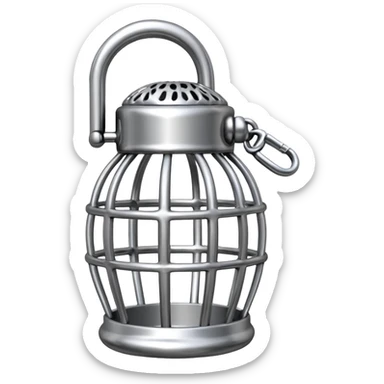 Castity cage sticker