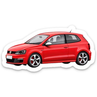 Polo gti sticker