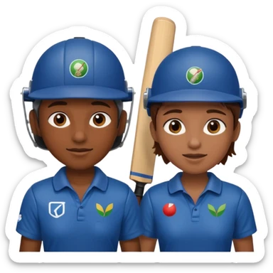 Mujhko ek app Banakar cricket ka jisse sath mein baithkar Khel sake usko aur samne wale se baat bhi kar saken Aisa option do ek aur ka sticker