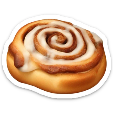 Cinnamon roll sticker