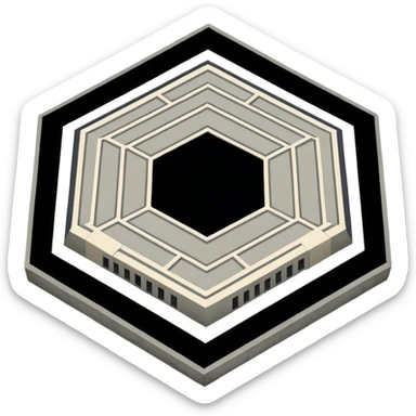 Pentagon building sticker