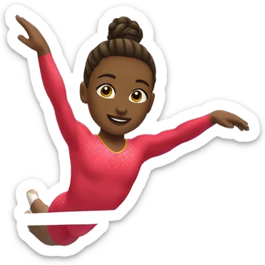 gymnastics journey sticker