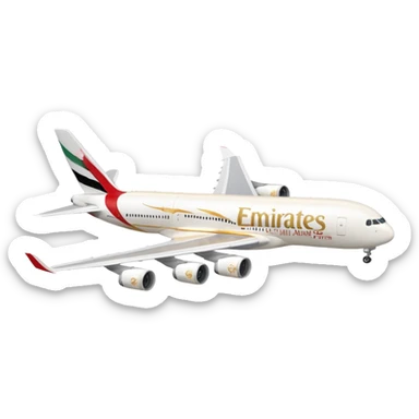 Emirates airlines  sticker