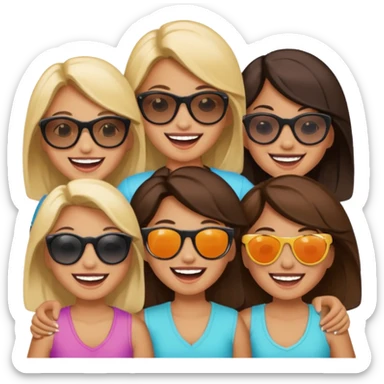 Girls trip sticker