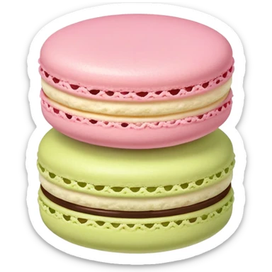 Macaroon sticker