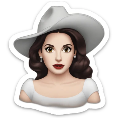 Lanadelrey sticker