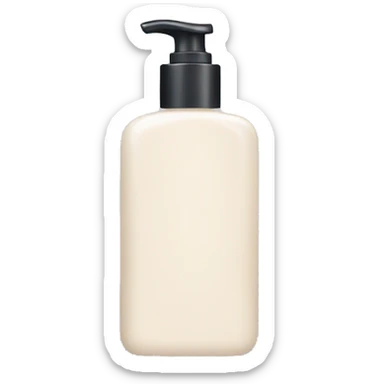 Lotion sticker