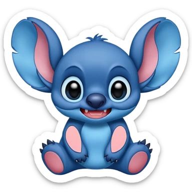 Stitch mignon  Disney  sticker