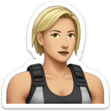 Rhea ripley sticker