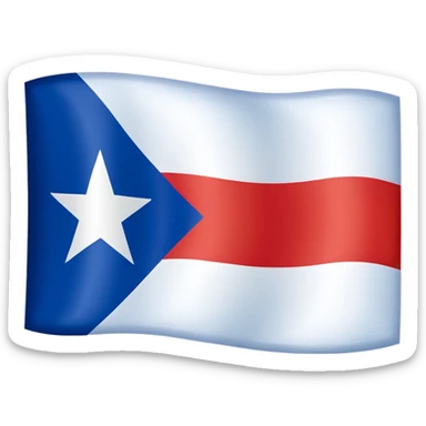 Emoji du drapeau de la Yougoslavie avec en haut du bleu au milieu du blanc avec un étoile et en bas du rouge utilise le même modèle que ce drapeau là : 🇾🇪 mais tu remplace juste les couleurs  sticker