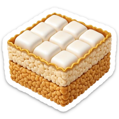 Rice crispy treat facele sticker