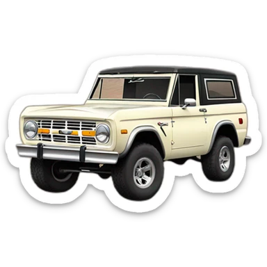Ford Bronco Badlands  sticker