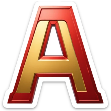 A letter with Avengers style sticker