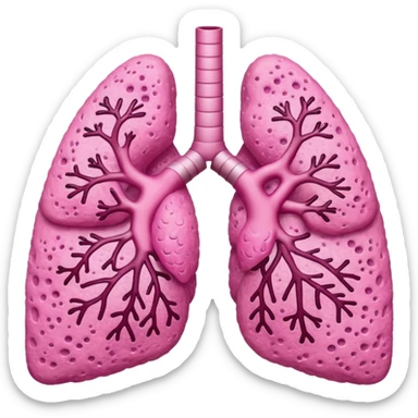lungs sticker