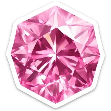 Pink diamond  sticker
