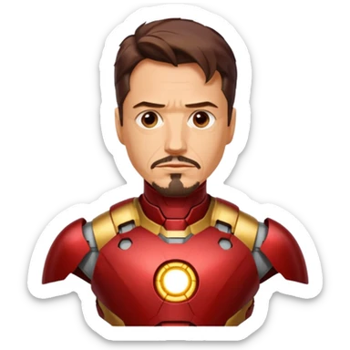 Tony Stark in Avengers Age of Ultron sticker