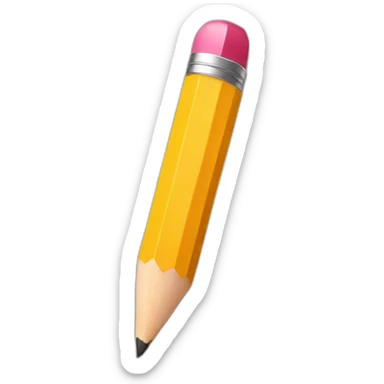 pencil sticker