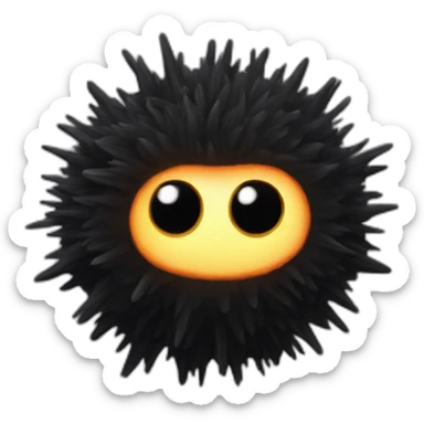 Soot sprite sticker