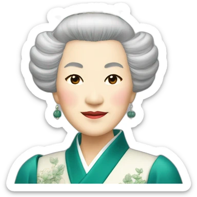 Empress michiko sticker