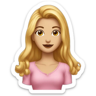 Aviso que diga boutique valentina  sticker