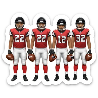 Super Bowl 51 falcons choke sticker