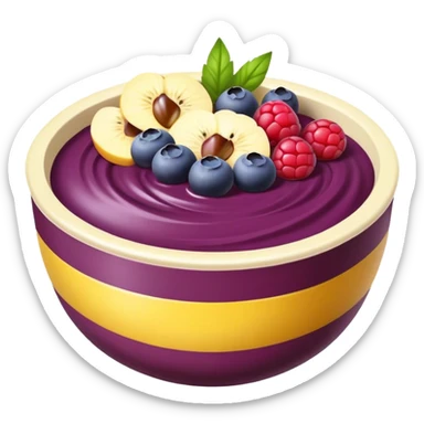 acai bowl sticker