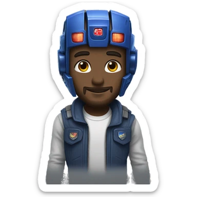 optimus prıme sticker