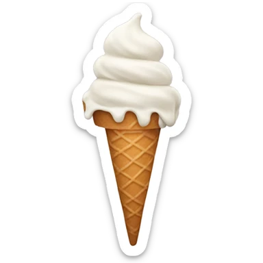 Ice cream sticker
