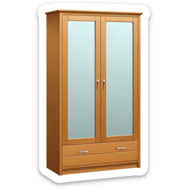wardrobe modern closed mirror door sticker