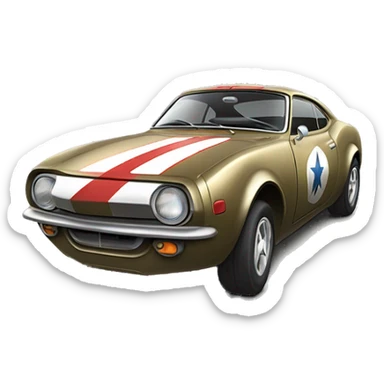 Linda Carter as WW2 Wonder Woman’s Long wheelbase widened Scion FR-S hypercar sticker