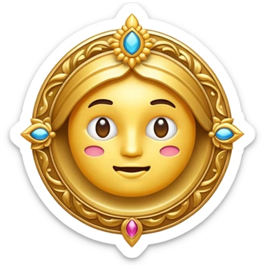 Worship emoji  sticker