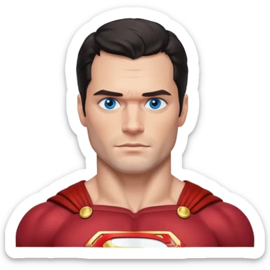 Henry Cavill with blue eyes sticker