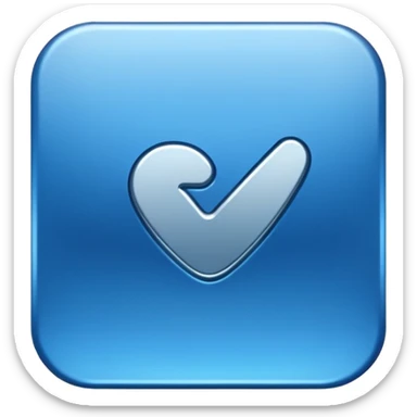 Instagram blue tick emoji  sticker