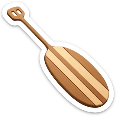 Paddle sticker